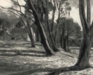 Foraarsdag I. Splyst Park by Arthur Nielsen