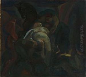 Kvinderov (abduction Of Women) by Kai Nielsen
