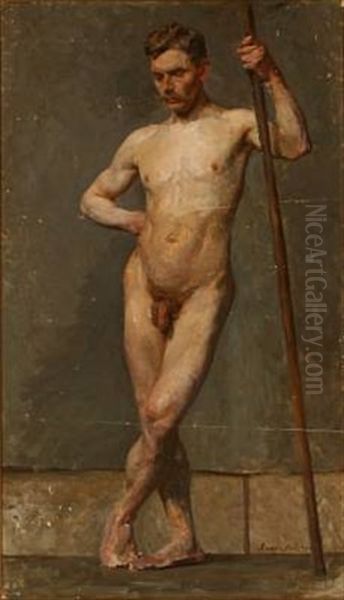 A Male Nude (study) - view 1