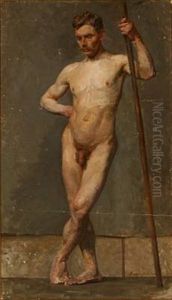 A Male Nude (study)