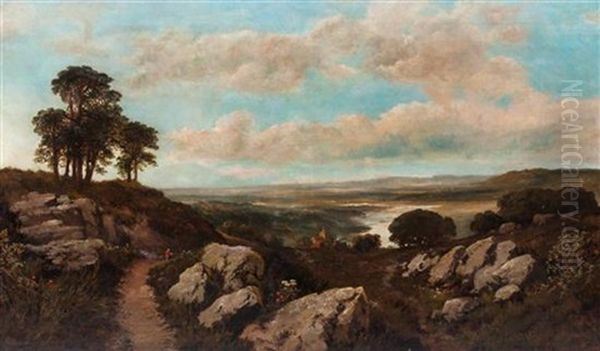 Landscape With Fisherman - view 1