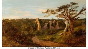 Herstmonceaux Castle, Sussex by Edmund John Niemann