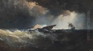 Filey Brigg by Edmund John Niemann