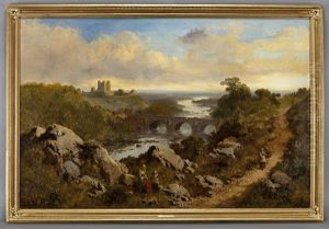 Richmond Castle by Edmund John Niemann