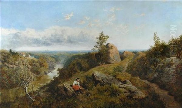 Birk Crags, Harrogate, With York Minster In The Distance - view 1