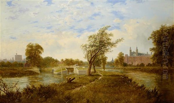 View Of Windsor Castle And Eton College - view 1
