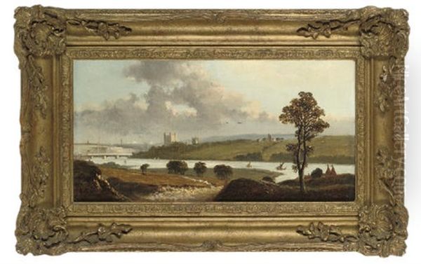 A View Down The River (rochester?) - view 1