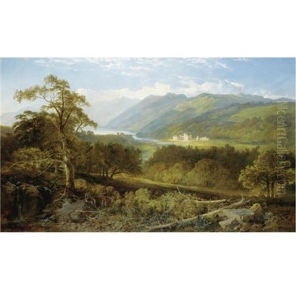 A View Of Taymouth Castle On Loch Tay - view 1