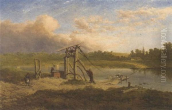 Gunthorpe Ferry, Nottinghamshire - view 1