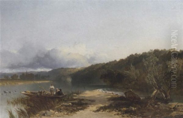 The Thames Below Cliveden - view 1