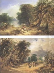 A Rest By The Wayside by Edmund John Niemann