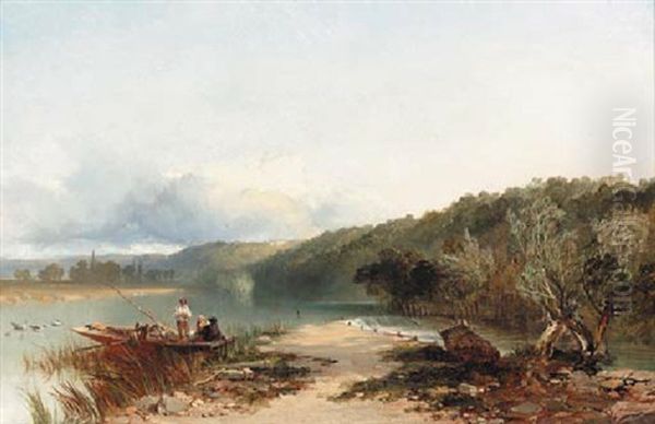 The Thames Below Clivedon - view 1
