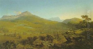 View Of Cader Idris And Dolgellau
