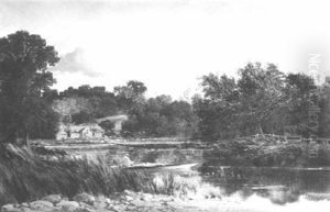 Hatherop Castle, Gloucester by Edmund John Niemann