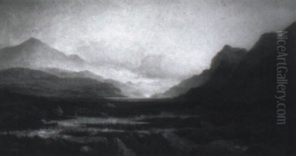 View Of The Highlands With Heather - view 1