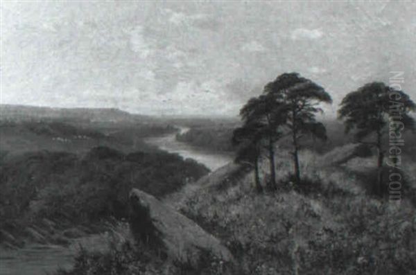 Yorkshire River Landscape - view 1