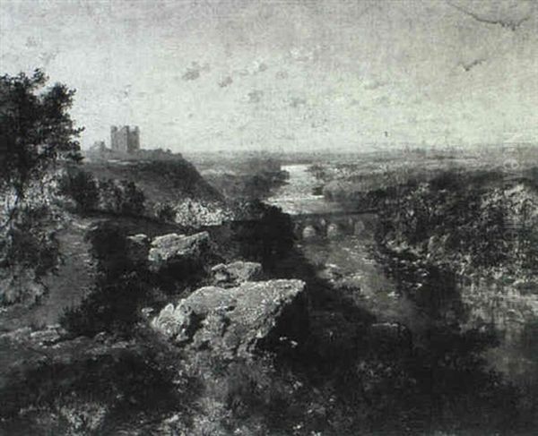 Castle In Highland Landscape - view 1