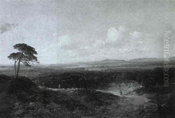 Sudliche Landschaft Mit Schafhirt - view 1