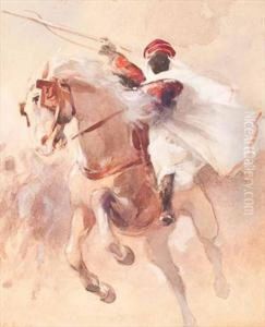 The Arab Horseman by Cesare Biseo