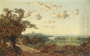 Landscape With Windsor Castle In The Distance by Edward H. Niemann