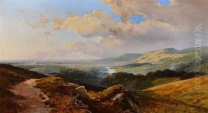 An Extensive Mountainous River Landscape