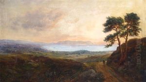A Landscape View, Possibly Dublin Bay