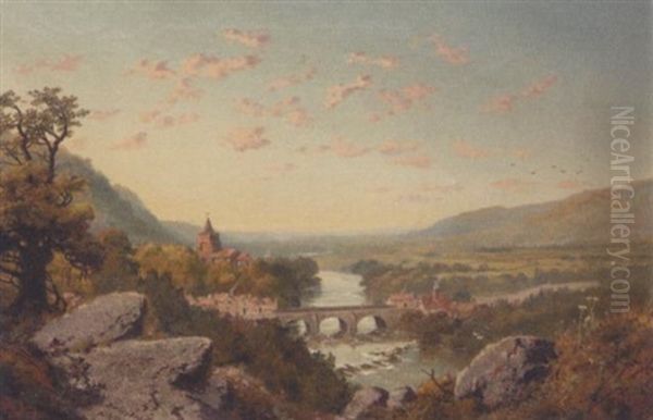 Darley Bridge On The Derwent - view 1