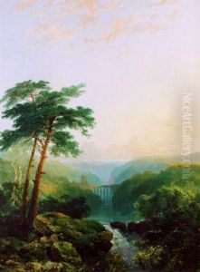 View Of A River Valley