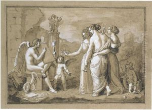 Allegoria Delle Arti by Antonio Bisetti