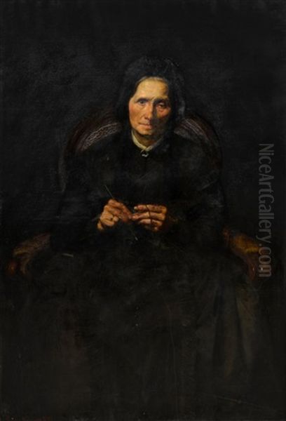 Portrait Of An Older Woman - view 1