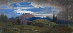 Landschaft In Campanien by Johannes Niessen