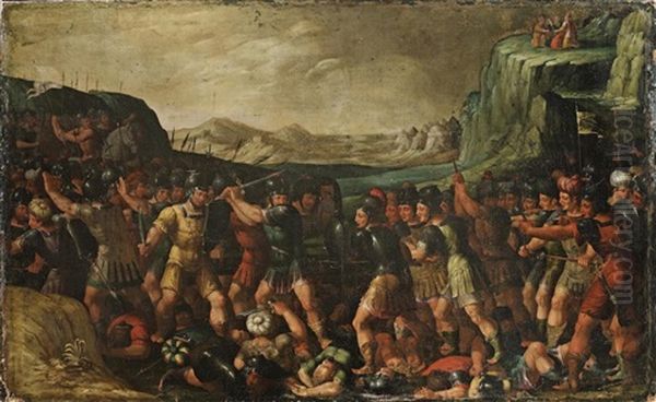 A Battle Scene From The Old Testament - view 1