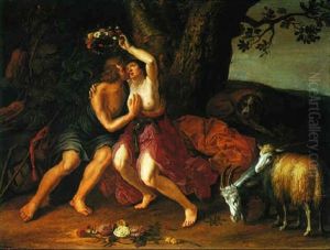 A Pastoral Scene, Possibly The Crowning Of Mirtillo A Pastoral Scene, Possibly The Crowning Of Mirtillo