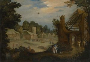 Landscape With Tobias And The Angel Landscape With Tobias And The Angel
