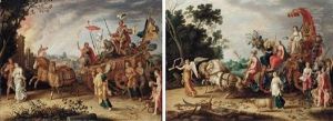 The Triumph Of War by Willem van, the Younger Nieulandt
