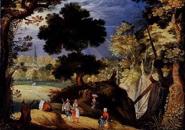 Paysage: Foret Animee - view 1