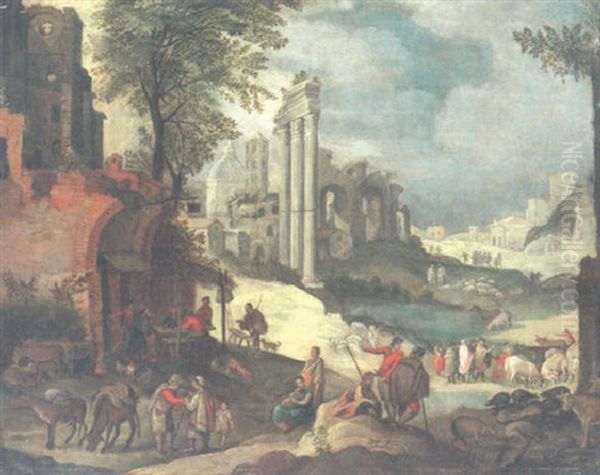 Romische Ruinenlandschaft - view 1