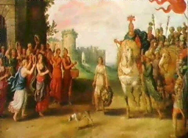 David With The Head Of Goliath - view 1
