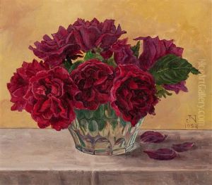 Still Life With Roses by Jakob Nieweg