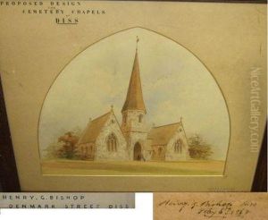 A Proposed Design For Cemetery Chapels At Diss by Henry Bishop