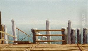 Landing Stage On The Veere Lake