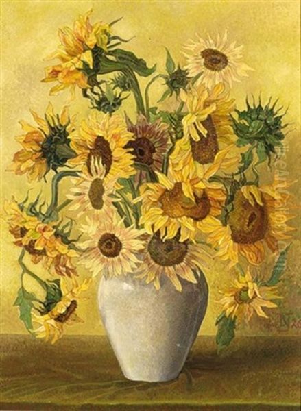 Zonnebloemen - view 1