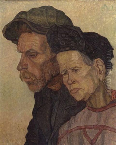 An Elderly Couple - view 1