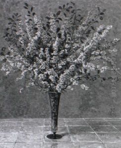 Still Life Of Flowers by Jakob Nieweg