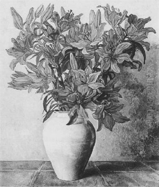 Lilies In A Vase - view 1