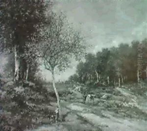 Waldlandschaft by Charles Frederic Nifenecker
