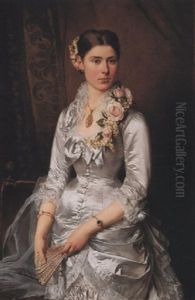 Bildnis Eines Eleganten Dame
