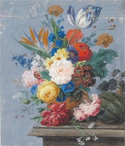 Stillleben Mit Tulpen