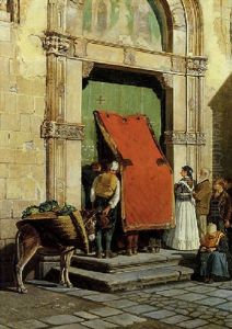Messa Domenicale by Giuseppe De Nigris