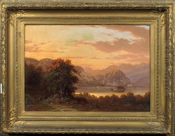Paysage A La Tombee Du Jour - view 1